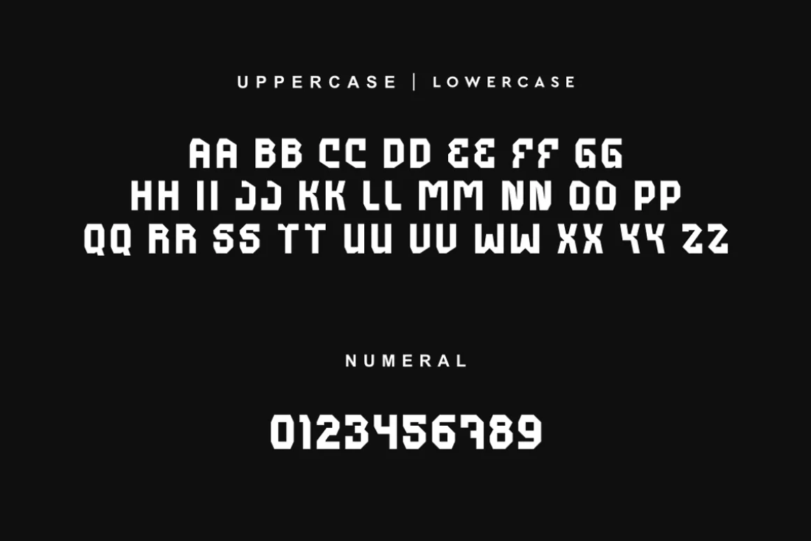 Vorgent - Techno Font