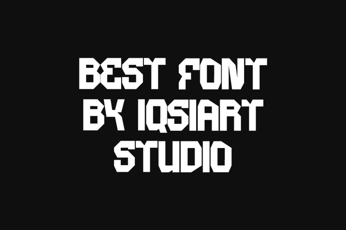 Vorgent - Techno Font