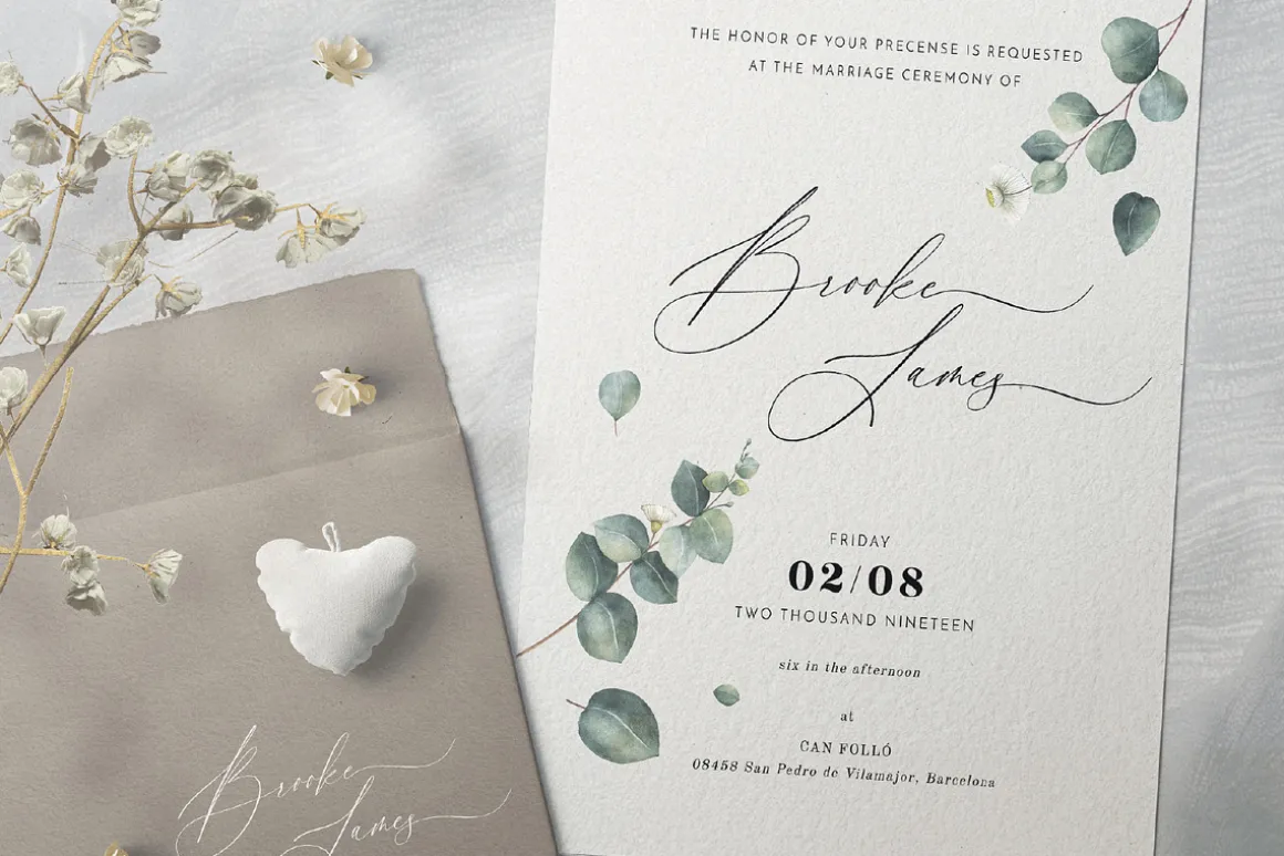 Vow Song A Romantic Script Font