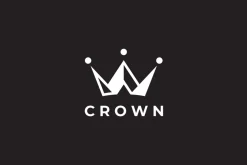 W Crown Logo Template