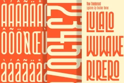 Wakatobi - Ultra Condensed Font