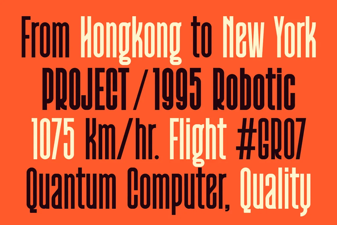Wakatobi - Ultra Condensed Font