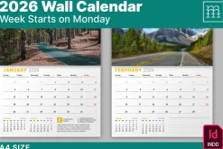 Wall Calendar 2026 (WC027-26-M)