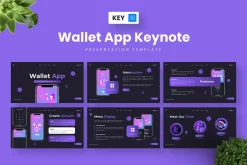 Wallet App - Keynote Templates