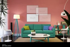 Wall Frame Mock-up