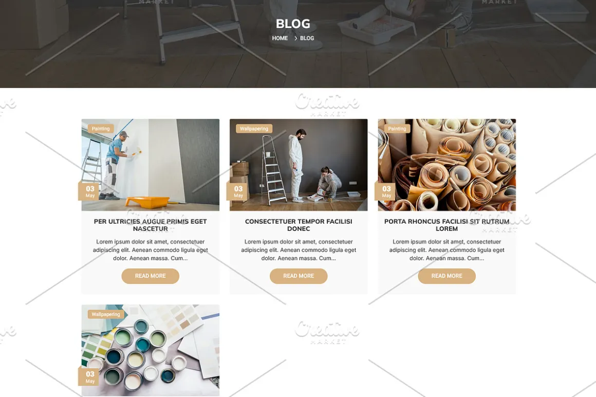 Wallpapering & Painting Elementor