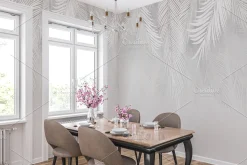 Wallpaper mockup Room wall mockup