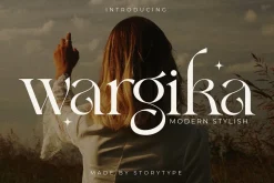 Wargika Modern Stylish Serif Font
