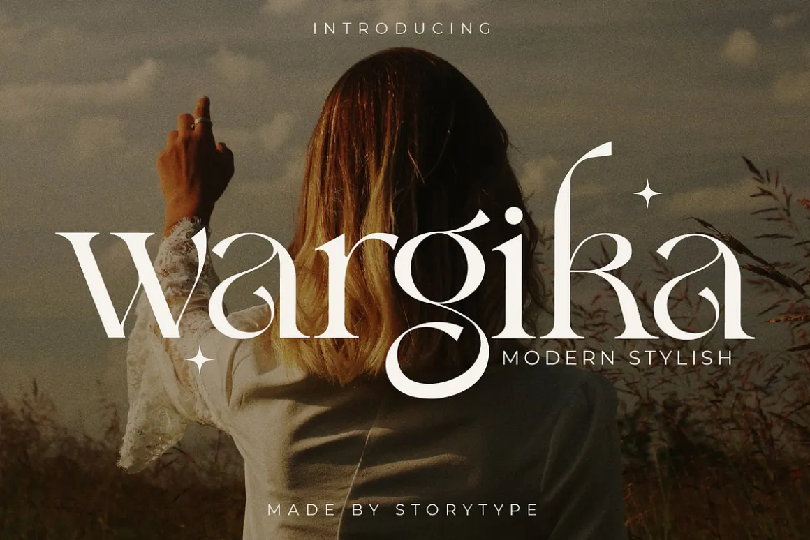 Wargika Modern Stylish Serif Font