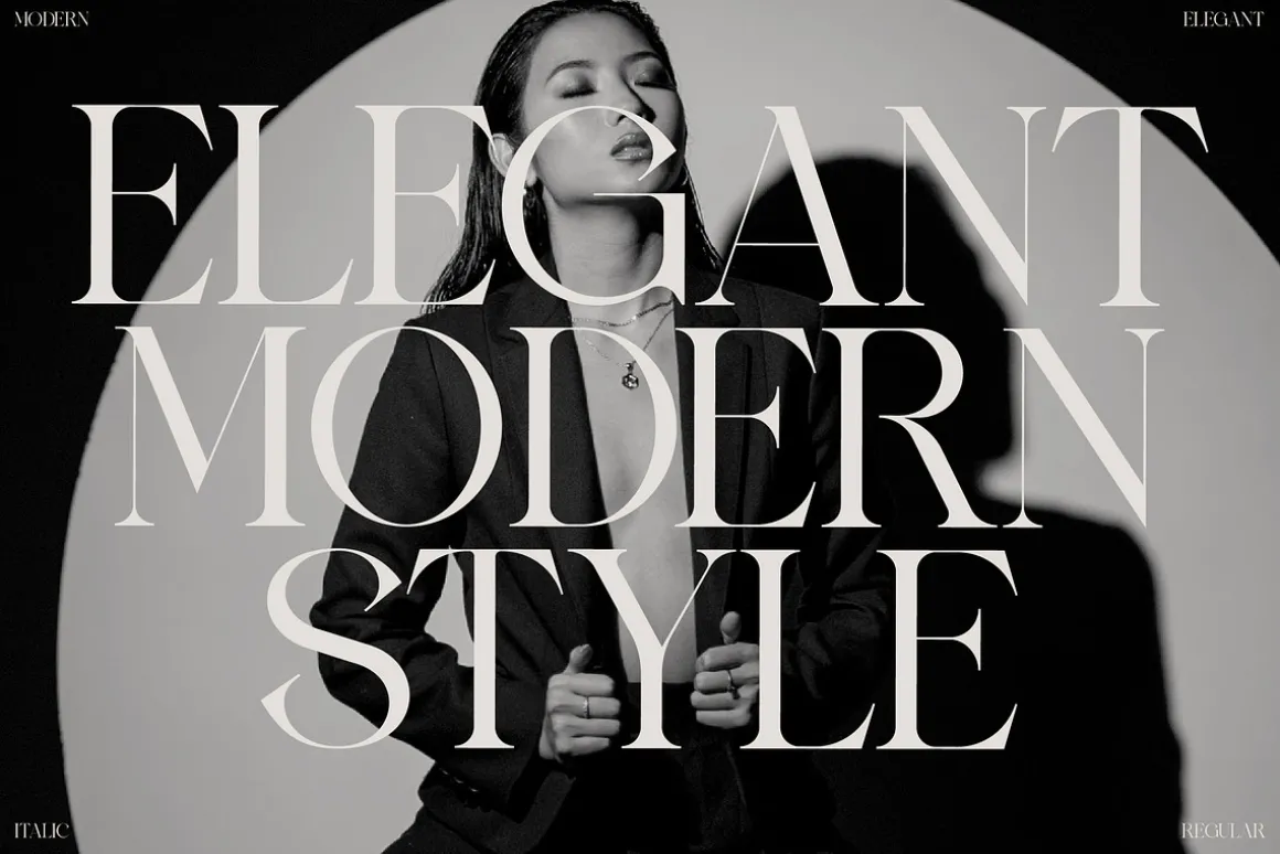 Wargika Modern Stylish Serif Font