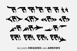 Warlock - Graffiti font