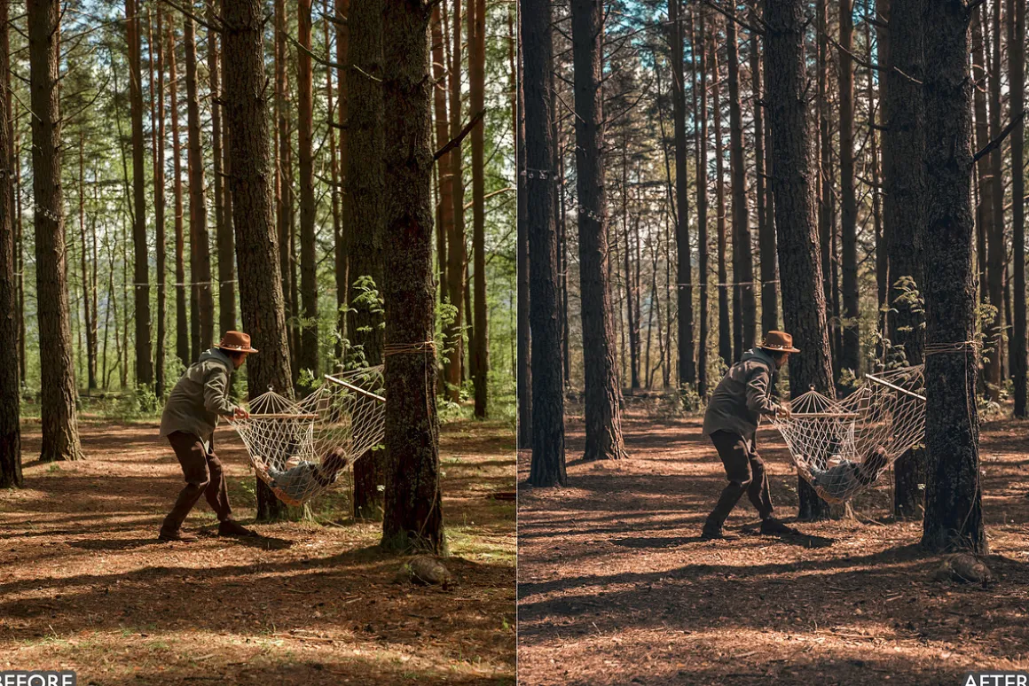 Warm Brown Lightroom Presets