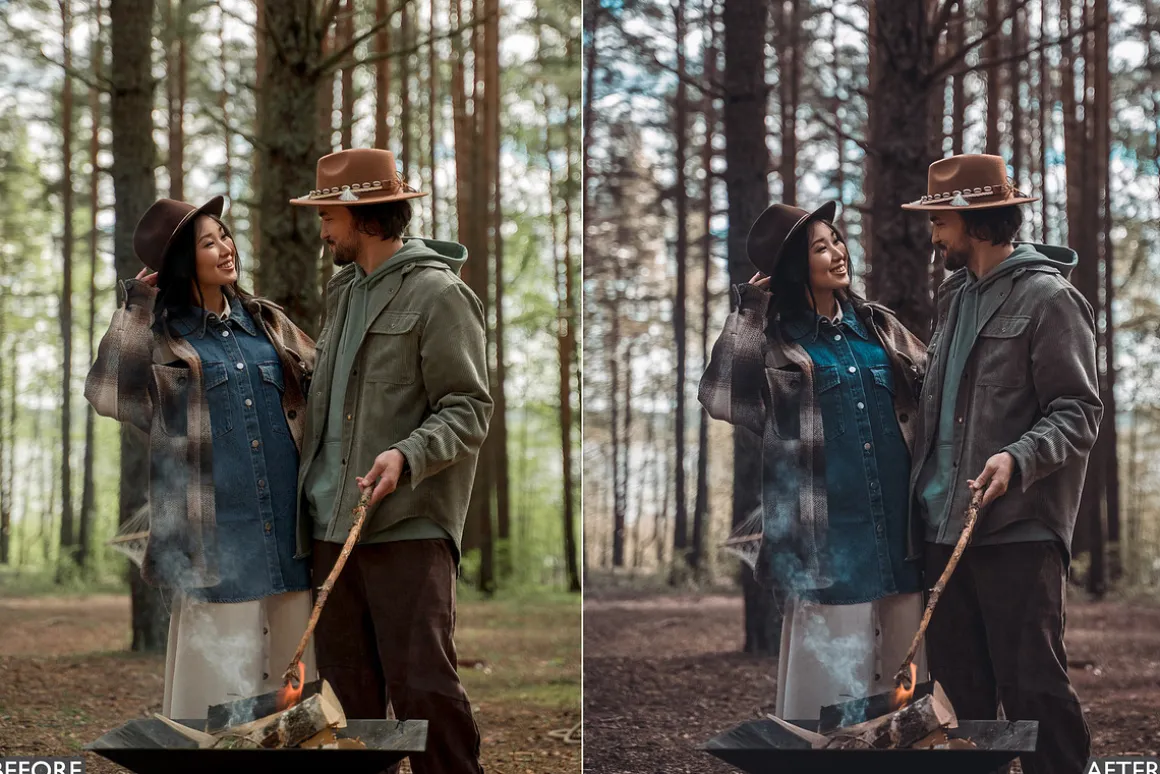 Warm Brown Lightroom Presets