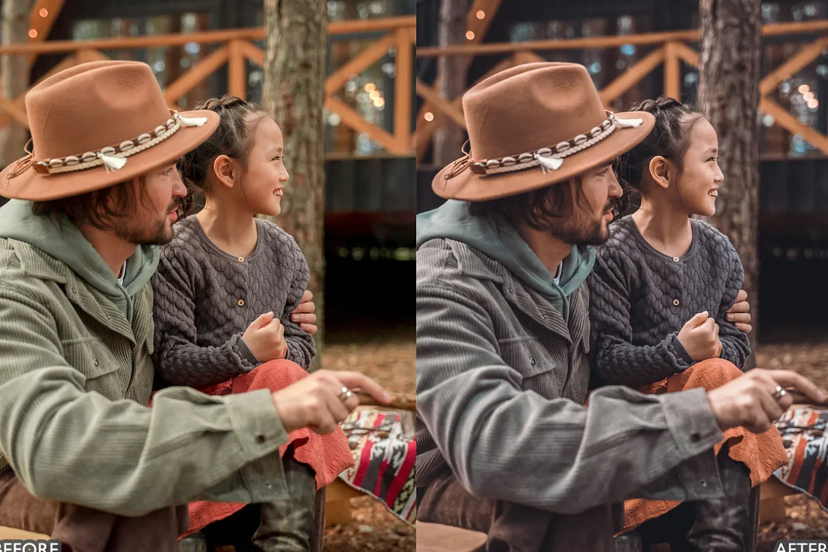 Warm Brown Lightroom Presets