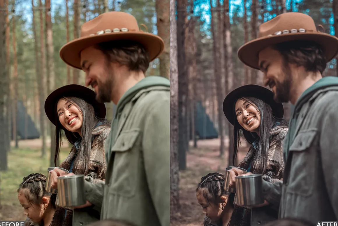 Warm Brown Lightroom Presets