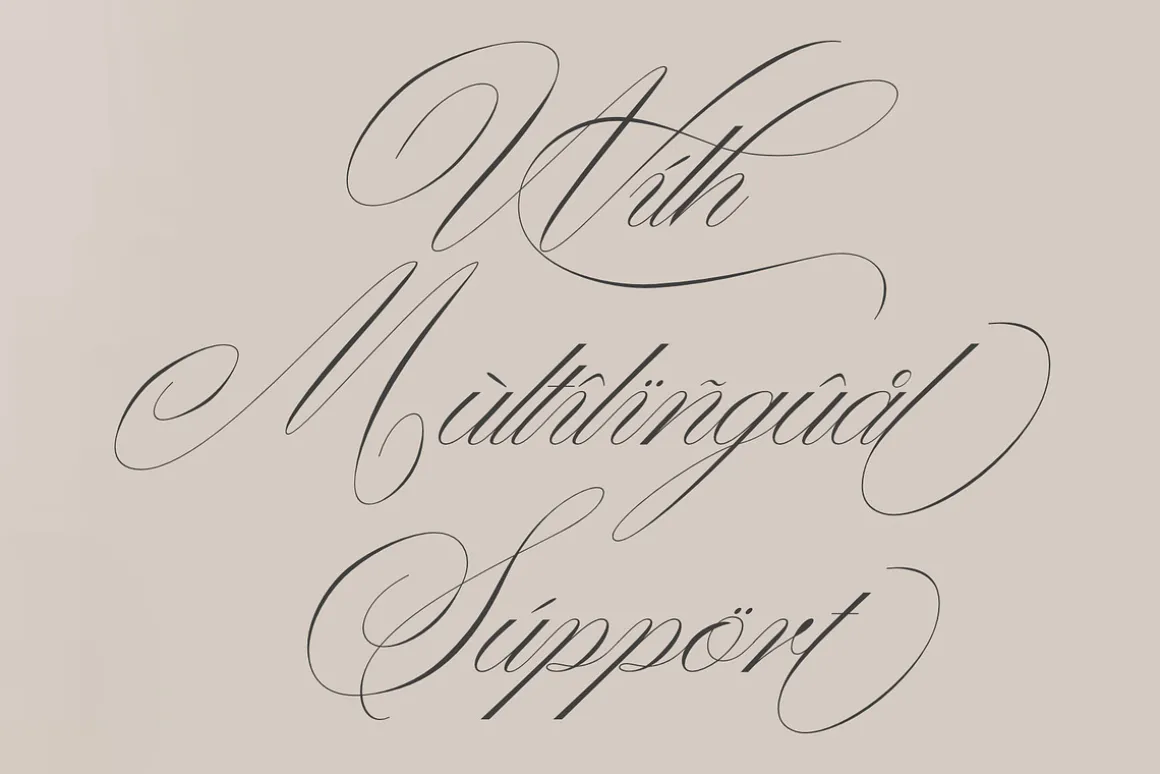 Washington | Stylish Script Family