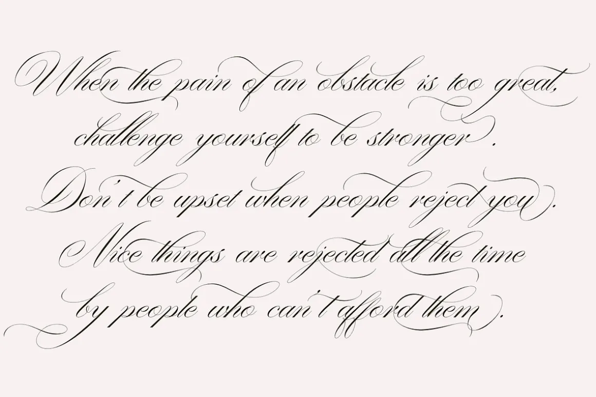Washington | Stylish Script Family