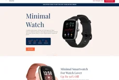 Watchify Store Shopify Template