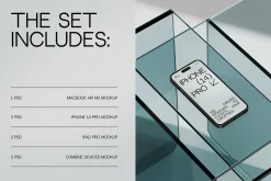 Water Glass | Apple Device Mockups