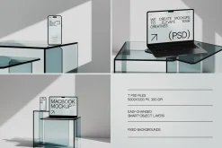 Water Glass | Apple Device Mockups