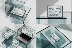 Water Glass | Apple Device Mockups