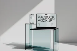 Water Glass | Apple Device Mockups