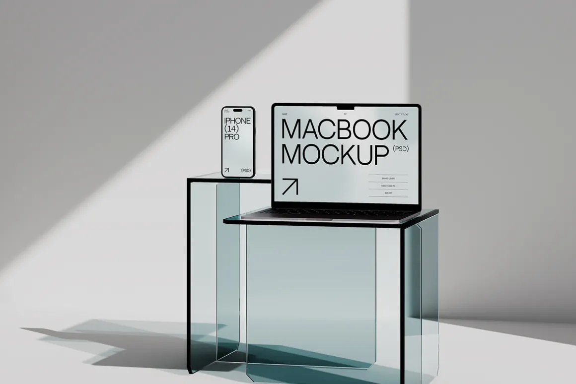 Water Glass | Apple Device Mockups