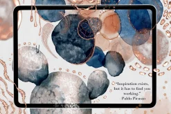 Watercolor & Metallic Brushes
