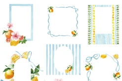 Watercolor Clipart - LA DOLCE VITA