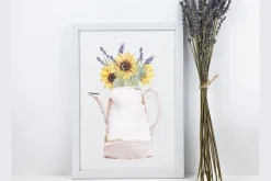 Watercolor Sunflowers Provence set
