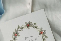 Watercolor Woodland Christmas