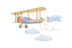 Watercolor Airplanes Clipart