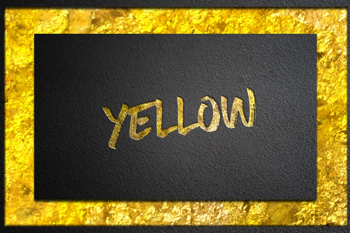 Watercolor and Gold Layer Styles PS