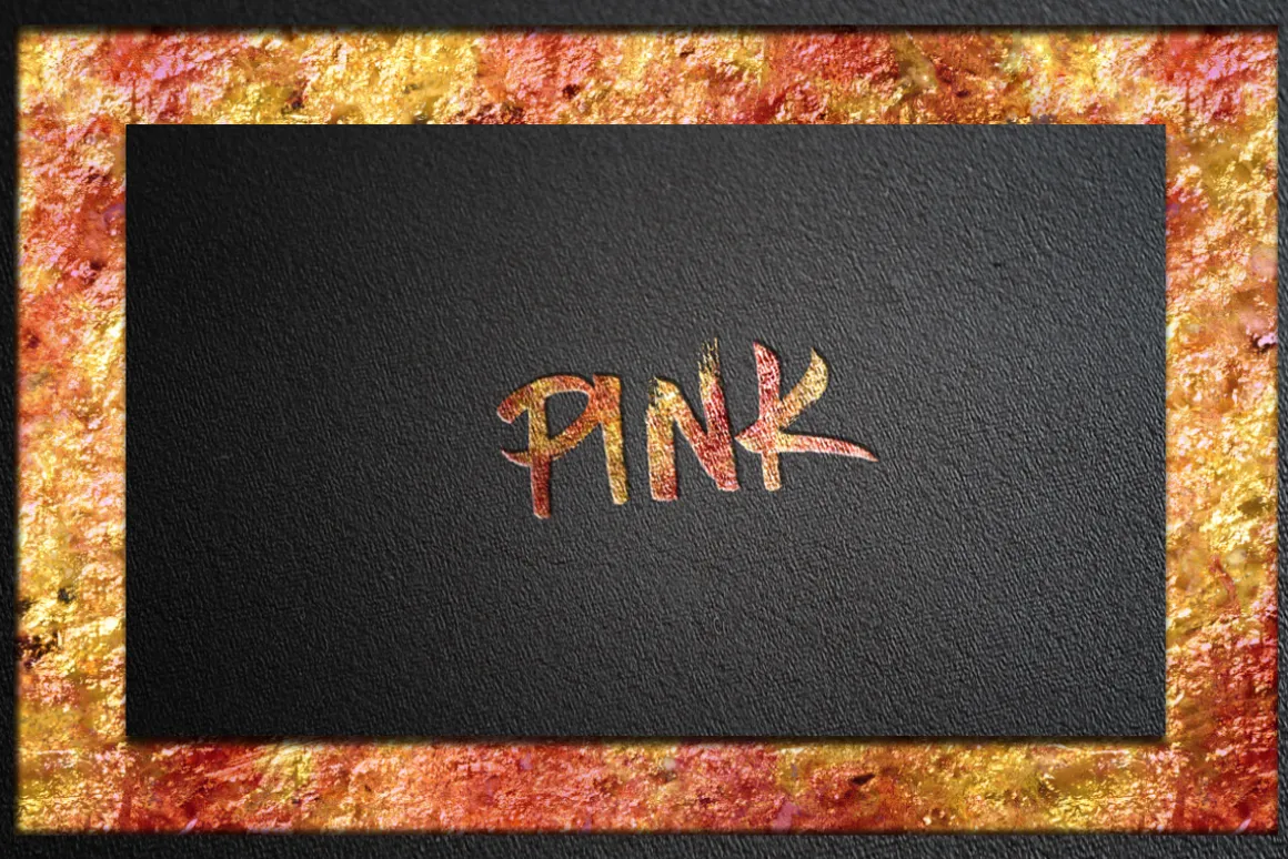 Watercolor and Gold Layer Styles PS