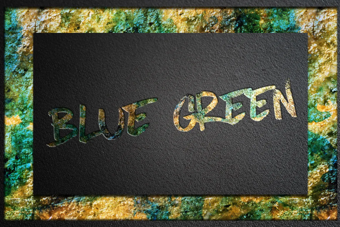 Watercolor and Gold Layer Styles PS