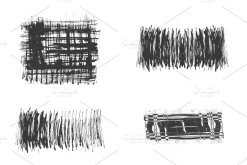 52 watercolor and ink pen brushes
