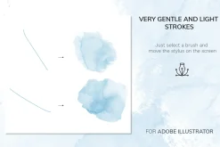 Watercolor Brushes for Backgrounds