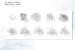 Watercolor Brushes for Backgrounds