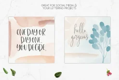 244 Watercolor Brushes For Procreate
