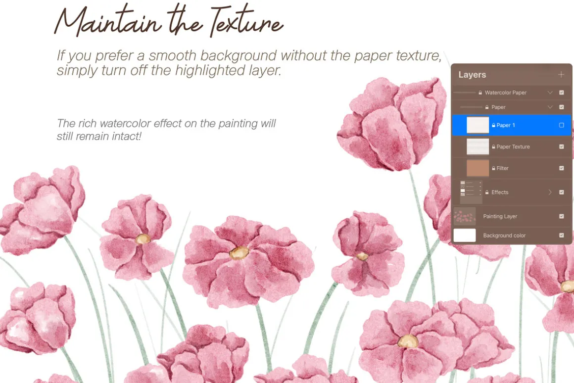 Watercolor Brushes for Procreate
