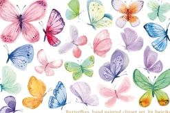 Watercolor Butterflies
