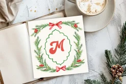 Watercolor Christmas Frames Clipart