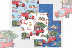 Watercolor Christmas patterns