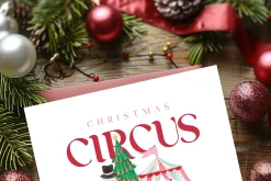 Watercolor Clipart-CHRISTMAS CIRCUS