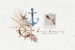 Watercolor Clipart - Summer VIBE