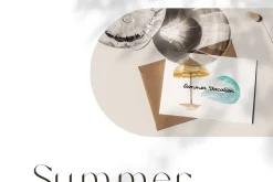 Watercolor Clipart - Summer VIBE