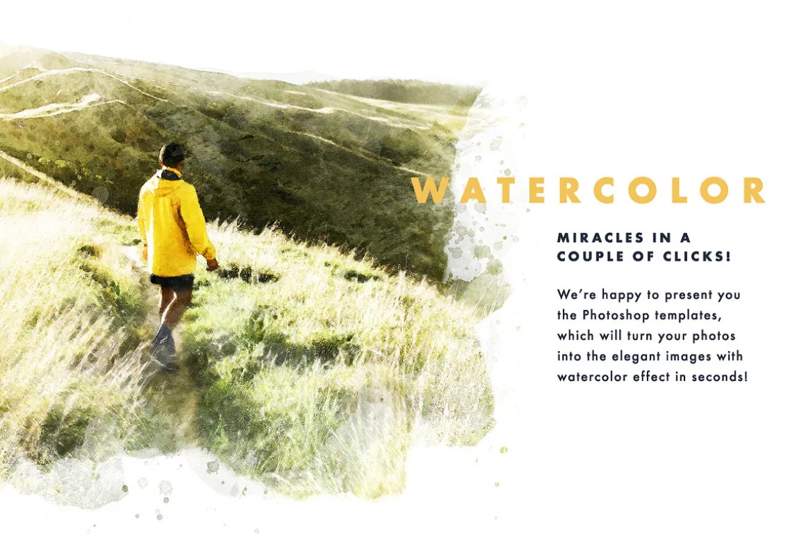 Watercolor Dry Brush Effects