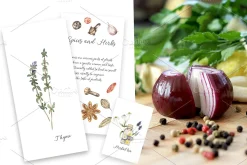 Watercolor Herbs and Spices
