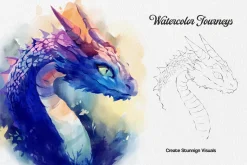 Watercolor Journey Procreate Brushes