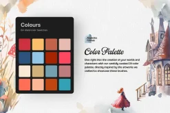 Watercolor Journeys Affinity Brushes